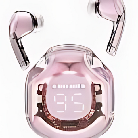 Air39 Wireless Earbuds | Bluetooth 5.3 | Clear Sound | Heavy Bass | Noise Reduction |  LED Display - Random Color