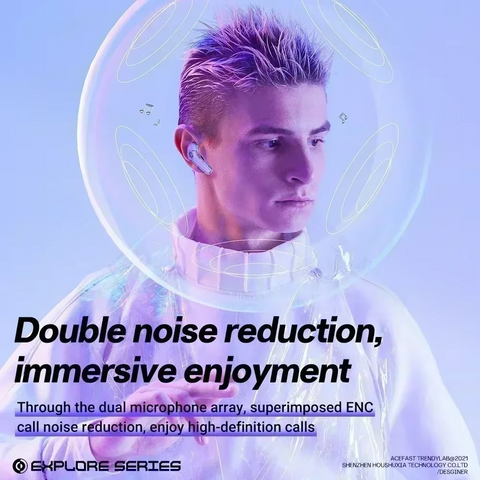 Air39 Wireless Earbuds | Bluetooth 5.3 | Clear Sound | Heavy Bass | Noise Reduction |  LED Display - Random Color