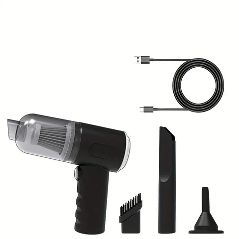 3-in-1 Portable Wireless Vacuum Cleaner AS 228 – Handheld, Powerful Suction for Car, Home, Office & Everyday Quick Cleaning