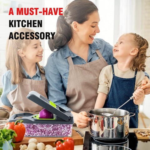 16-in-1 Premium High Quality Multi function Vegetable Cutter & Fruit Slicer